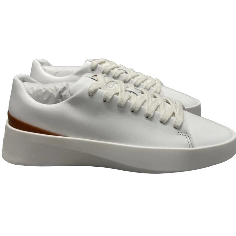 NEW WOLF & SHEPHERD Women’s Cruise Lo Sneakers – White Crossover Casual – Size 6